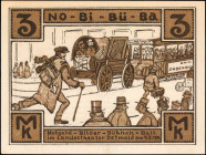GERMANY. Notgeld. 3 Mark, 1922. P-Unlisted. About Uncirculated.

Estimate: $50.00-$100.00