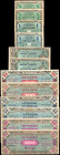 GERMANY. Lot of (12). Allierte Militarbehorde. Mixed Denominations, Mixed Dates. P-Various. Fine to Very Fine.

Included in this lot are two P-191a, P...