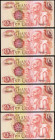 GHANA. Lot of (13). Bank of Ghana. 10 Cedis, 1978. P-16. Consecutive. Uncirculated.

Estimate: $50.00-$100.00