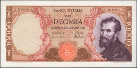 ITALY. Banca D'Italia. 10,000 Lire, 1962. P-97f. Uncirculated.

Estimate: $100.00-$200.00
