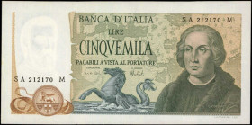 ITALY. Banca D'Italia. 5000 Lire, 1971. P-102. Uncirculated.

Estimate: $100.00-$200.00