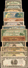 JAPAN. Lot of (18). Japanese Government. Mixed Denominations, Mixed Dates. P-Various. Fine to Extremely Fine.

A grouping of 18 mixed Japanese Occupat...