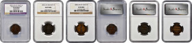 HAITI. Trio of Centimes (3 Pieces), 1829-40. All NGC or NCS Certified.

All KM-A21:
1) AN 26 / 1829. NCS VF Details--Scratched. Ex. Rudman Collection....