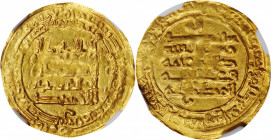 ISLAMIC KINGDOMS. Ikhshidid. Gold Dinar, AH 341 (952-53 AD) (952). Filastin Mint. Abu'l-Qasim. NGC MS-63.

Fr-23a; A-676. Weight: 3.3 gms. A generally...