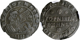 ITALY. Venice. 60 Tornesi (4 Soldi), ND (1624-29). Giovanni Cornaro. NGC VF-30.

Paolucci-892. Coinage issued for Candia (Crete). A SCARCE billon issu...