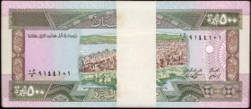 LEBANON. Pack of (100). Banque du Liban. 500 Livres, 1988. P-68. About Uncirculated to Uncirculated.

Estimate: $75.00-$150.00