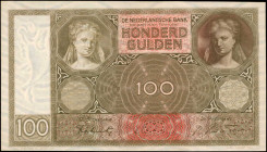 NETHERLANDS. De Nederlandsche Bank. 100 Gulden, 1944. P-51. Uncirculated.

Estimate: $50.00-$100.00