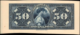 PERU. Banco Central de Reserva. 50 Soles, ND. P-Unlisted. Proof. About Uncirculated.

Estimate: $25.00-$50.00