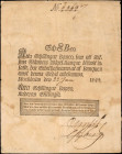 SWEDEN. Riksens StandersWexel-Banco. 8 Schillingar Banco, 1849. P-A100a. Very Fine.

Hand penned signatures are found on this popular Swiss series not...