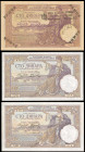 YUGOSLAVIA. Lot of (3). Narodna Banka. 100 Dinara, 1929. P-27a, 27b & 27x. Very Fine to About Uncirculated.

A grouping of three 100 Dinara notes, whi...