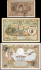 YUGOSLAVIA. Lot of (3). Narodna Banka. 20, 500 & 1000 Dinara, 1931-36. P-R11, R14 & R15. Very Fine to About Uncirculated.

A trio of Yugoslav notes, w...