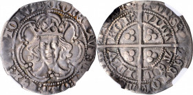 SCOTLAND. Groat (4 Pence), ND (1390-1403). Edinburgh Mint. Robert III. NGC EF-40.

S-5164. Weight: 2.52 gms. Heavy Coinage. An example of the heavy co...