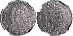SCOTLAND. 10 Shillings, 1691. Edinburgh Mint. William II & Mary II. NGC VF-25.

S-5659; KM-133. Weight: 4.61 gms. Type 1. Attractive with dark steel-b...