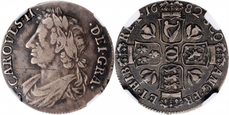 SCOTLAND. 1/4 Dollar, 1682. Charles II. NGC VF Details--Obverse Scratched.

S-56...