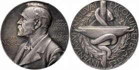 SWEDEN. Nobel Nominating Committee for Medicine Silver Medal, "D10" (1978). Royal Swedish (Eskilstuna) Mint. PCGS SPECIMEN-63 Gold Shield.

Ehrensvard...