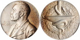 SWEDEN. Nobel Nominating Committee for Medicine Silver Medal, "V10" (1995). Royal Swedish (Eskilstuna) Mint. PCGS SPECIMEN-66 Gold Shield.

Ehrensvard...