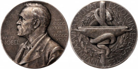 SWEDEN. Nobel Nominating Committee for Medicine Silver Medal, ND. Royal Swedish (Eskilstuna) Mint. PCGS SPECIMEN-58 Gold Shield.

Ehrensvard-22. By E....