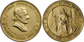UNITED STATES OF AMERICA. Gold Wash Practical Domestic Economy Medal, ND. UNCIRCULATED.

Diameter: 45 mm. Obverse: Bust right, IN MEMORIA AETERNA ERIT...