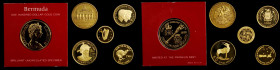 MIXED LOTS. Modern Gold Types (6 Pieces), 1970-2007. Average Grade: UNCIRCULATED.

A total of 0.694 oz of gold. A selection of Proof and Uncirculated ...
