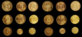 MIXED LOTS. Assorted Gold Types (9 Pieces), 1849-1951. Grade Range: EXTRA FINE to UNCIRCULATED.

A total of 1.4 oz gold. A quite varied mix of gold is...
