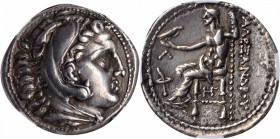 MACEDON. Kingdom of Macedon. Kassander. As regent, 317-305 B.C., or King, 305-298 B.C. AR Tetradrachm (16.96 gms), Amphipolis Mint, ca. 307-297 B.C. N...