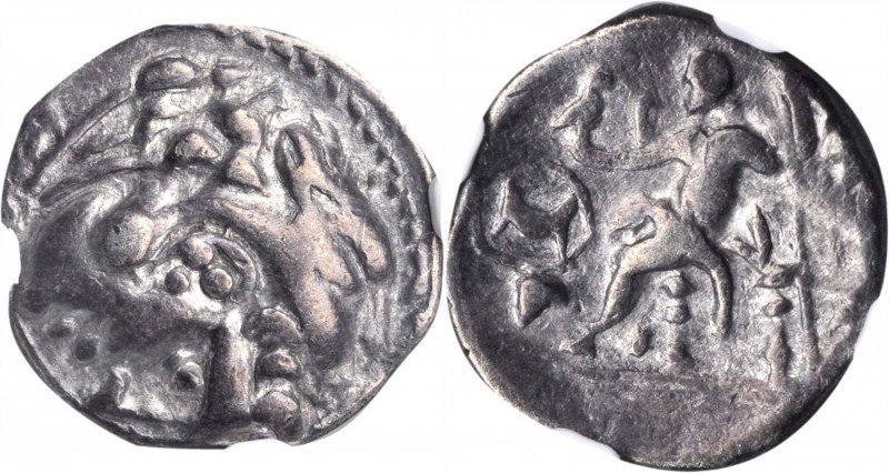 IONIA. Uncertain. AR Drachm, Early-mid 3rd Century B.C. NGC Ch VF.

cf. HGC-6, 1...