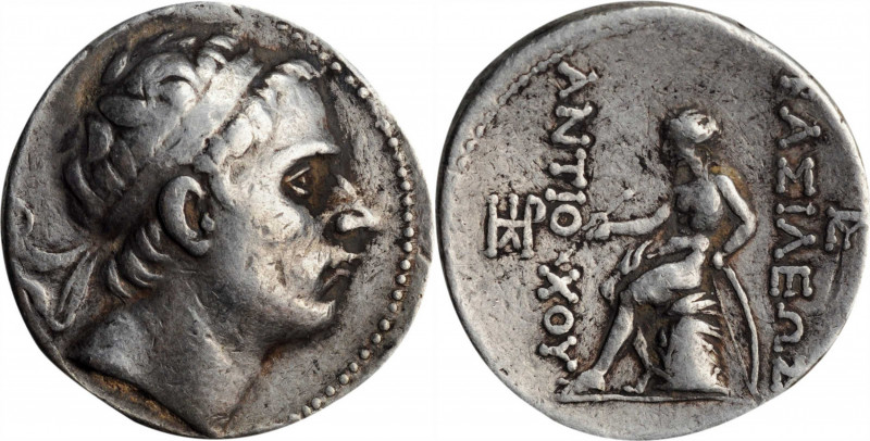 SYRIA. Seleukid Kingdom. Antiochos III (the Great), 223-187 B.C. AR Tetradrachm ...