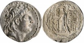 SYRIA. Seleukid Kingdom. Antiochos VII Sidetes, 138-129 B.C. AR Tetradrachm (16.49 gms), Antioch on the Orontes Mint. CHOICE VERY FINE.

HGC-9, 1067d;...