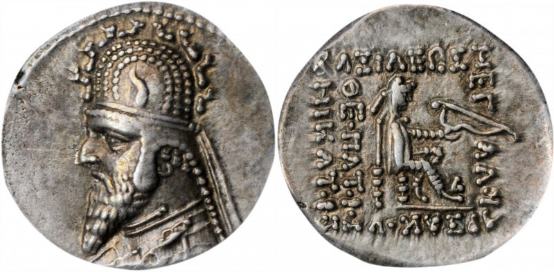 PARTHIA. Sinatrukes, 93/2-70/69 B.C. AR Drachm, Rhagai Mint. ICG EF 40.

Sellwoo...
