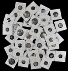 MIXED LOTS. Mediterranean. Group of Silver Denominations (59 Pieces). Grade Range: GOOD to VERY FINE.

Ancient hammered issues, representing various r...