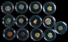 MIXED LOTS. Judaea. Group of Bronze Denominations (13 Pieces). Grade Range: GOOD to FINE.

A partial set (missing the last coin) from the "Judean Coin...