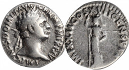 DOMITIAN, A.D. 81-96. AR Denarius, Rome Mint, A.D. 95-96. ANACS VF 30.

RIC-790; RSC-290. Obverse: Laureate head right; Reverse: Minerva standing left...