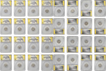 MIXED LOTS. Group of Silver Denarii (16 Pieces), Rome Mint, Vespasian to Septimius Severus, A.D. 69-211. All ANACS Certified.

A perfect lot for the b...