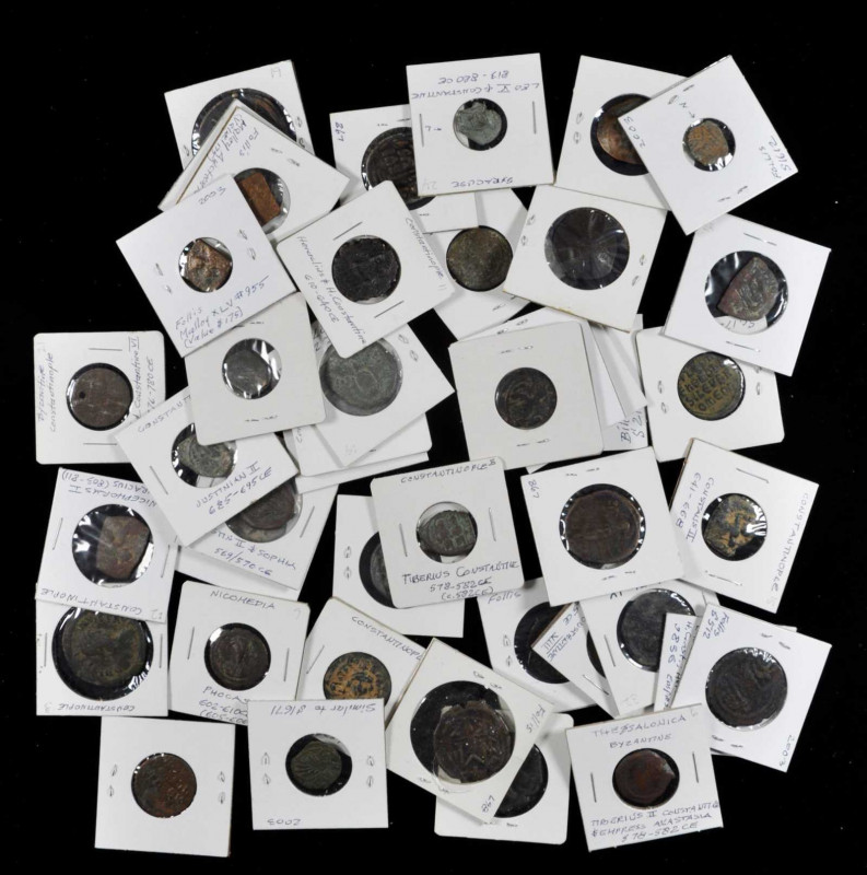 MIXED LOTS. Group of Bronze Denominations (44 Pieces). Grade Range: GOOD to FINE...