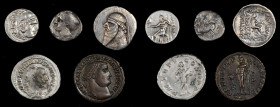 MIXED LOTS. Quintet of Mixed Denominations (5 Pieces). Grade Range: CHOICE FINE to EXTREMELY FINE.

1) MACEDON. Kings of Macedon. Alexander III (the G...