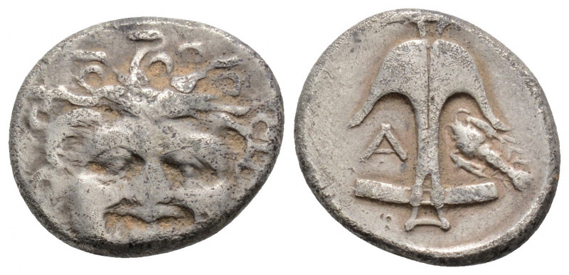 Greek
THRACE, Apollonia Pontika. ( Circa Late 5th-4th centuries BC.) 
Drachm Sil...