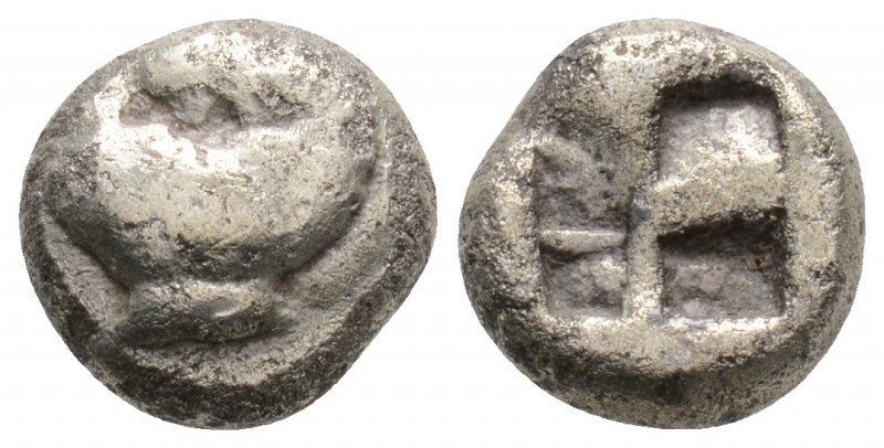 Greek
ASIA MINOR. Uncertain. (5th century BC).
Hemidrachm or Triobol (10.4 mm 2....
