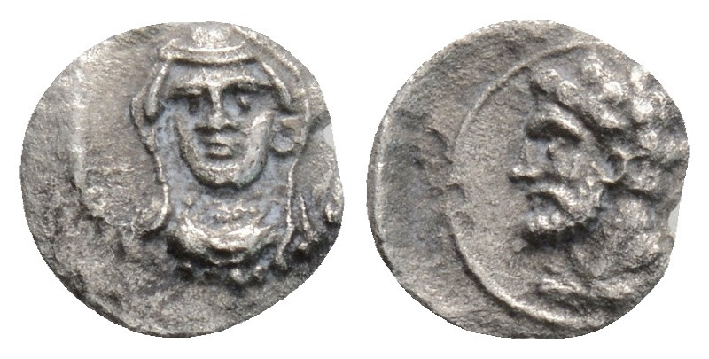 Greek
Cilicia, uncertain mint (Circa 4th century BC).
Tetartemorion Silver (7.6m...