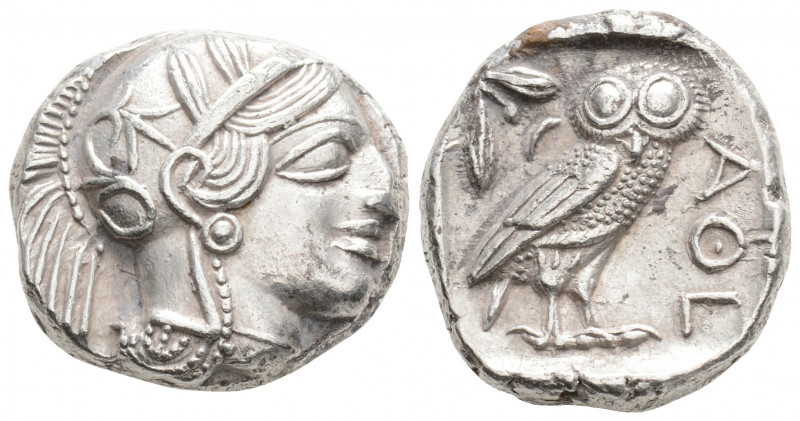 Greek
ATTICA. Athens. (Circa 449-404 BC). 
Tetradrachm Silver (24.5mm 17.23)
Hea...