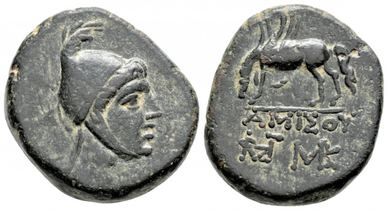Greek
Pontos, Amisos Time of Mithradates VI (circa 85-65 BC.)
AE Bronze (24.3mm ...