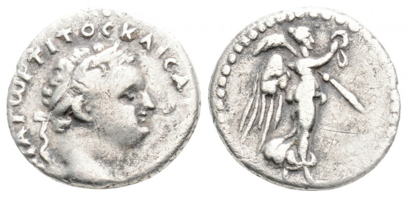 Roman Provincial
Cappadocia. Caesarea. Titus (79-81 AD).
Hemidrachm Silver (14.1...