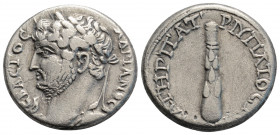 Roman Provincial
CAPPADOCIA. Caesaraea-Eusebia. Hadrian, (117-138 AD).
Didrachm Silver (20.3 mm 6.61 g)
Obv: AΔPIANOC CEBACTOC Laureate head of Hadria...