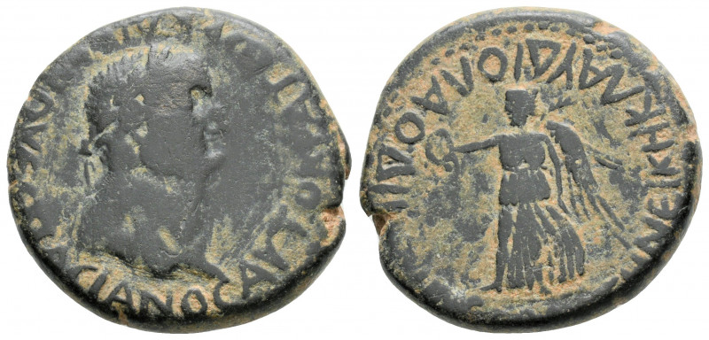 Roman Provincial 
LYCAONIA. Laodicea Combusta. Vespasian (69-79 AD).
AE Bronze (...