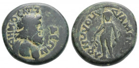 Roman Provincial
CARIA. Attuda. Pseudo-autonomous issue (circa 81-117 AD). Time of Domitian or Trajan. Menippos son of Apolonos
AE Bronze (19.9mm 6.37...