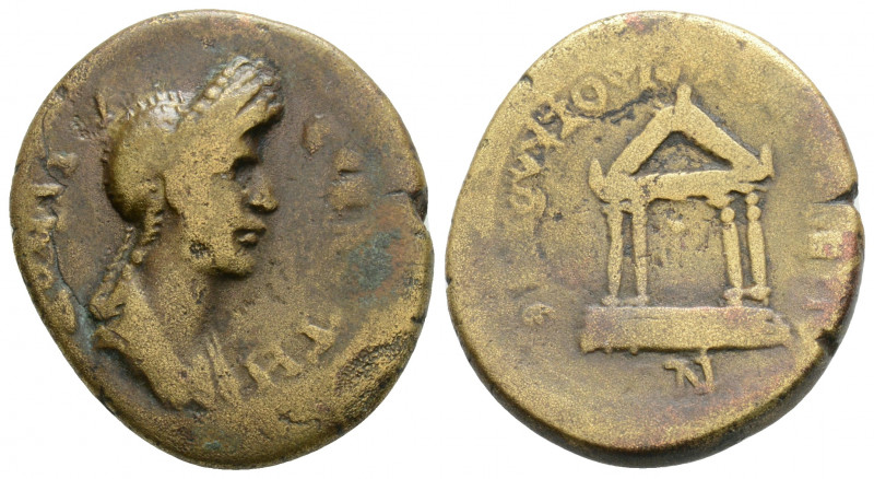 Roman Provincial 
PHRYGIA. Laodicea ad Lycum. Domitia (Augusta, 82-96 AD). Korne...