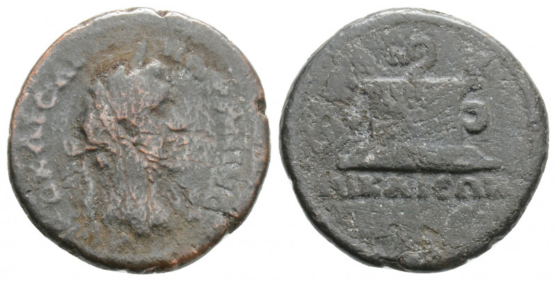 Roman Provincial 
BITHYNIA. Nicaea. Antoninus Pius (138-161 AD). 
AE Bronze (17....