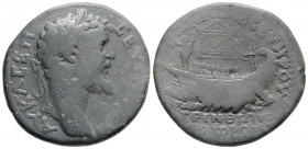 Roman Provincial
THRACE, Perinthos. Septimius Severus (193-211 AD).
AE Bronze (31.1mm 14.15g)
Obv: AV K L CEP CEVHROC P, laureate, draped, cuirasse...