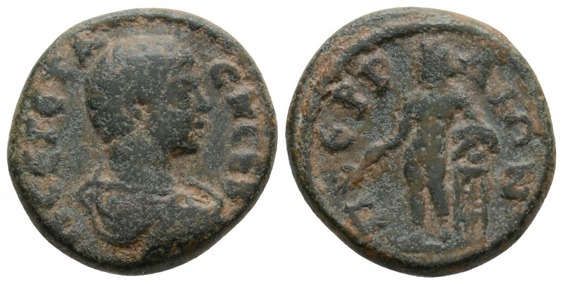 Roman Provincial
Pamphylia. Perge. Geta as Caesar (197-209 AD).
AE Bronze (18.6m...