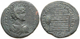 Roman Provincial
 PONTOS, Amaseia. Caracalla. (206/207 AD.)
AE Bronze (30.9mm 15.68g)
Obv:Laureate and draped bust right.
Rev: Altar of Zeus Stratios,...