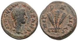 Roman Provincial
Cappadocia, Caesarea Severus Alexander (226-227 AD)
AE Bronze (21.1mm 6.62g)
Obv: ΑΥ Κ ϹƐΟΥΗ ΑΛƐΞΑΝΔ , laureate and draped bust of Se...